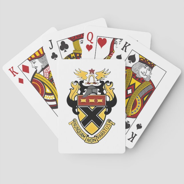 Kemper Military School and College Playing Cards (Back)