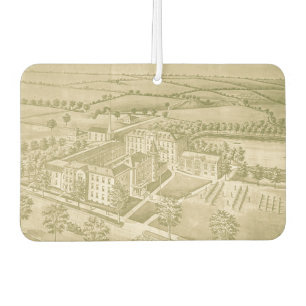Kemper Military School & College Dual Sided Car Air Freshener