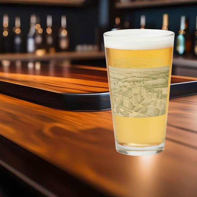 Kemper Military School & College Vintage Postcard Glass (Creator Uploaded)