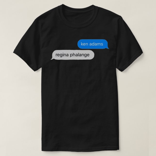 ken adams and regina phalange  Sticker T-Shirt (Design Front)