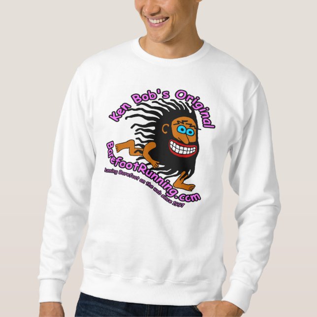 Ken Bob's Original BarefootRunning.com Sweatshirt (Front)