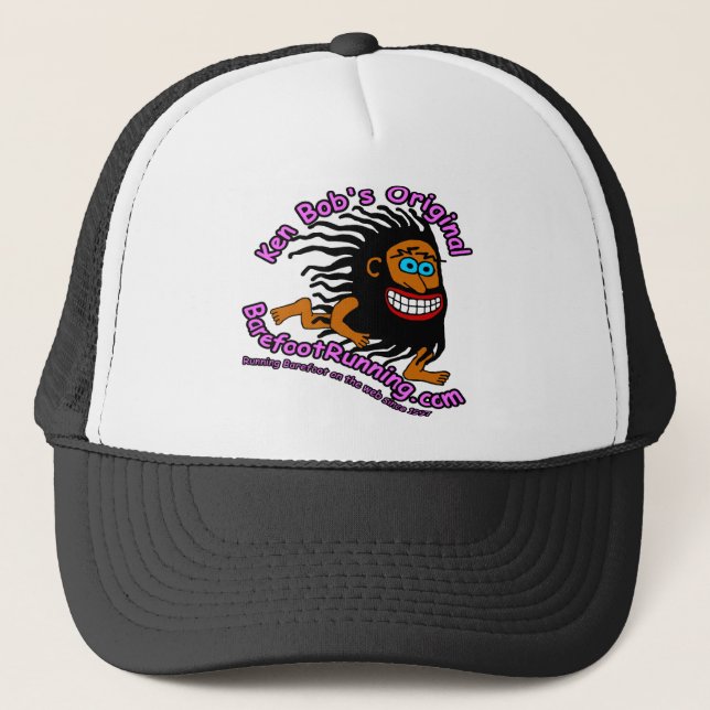 Ken Bob's Original BarefootRunning.com Trucker Hat (Front)