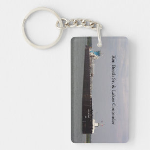 Ken Booth Sr. & Lakes Contender rect. key chains