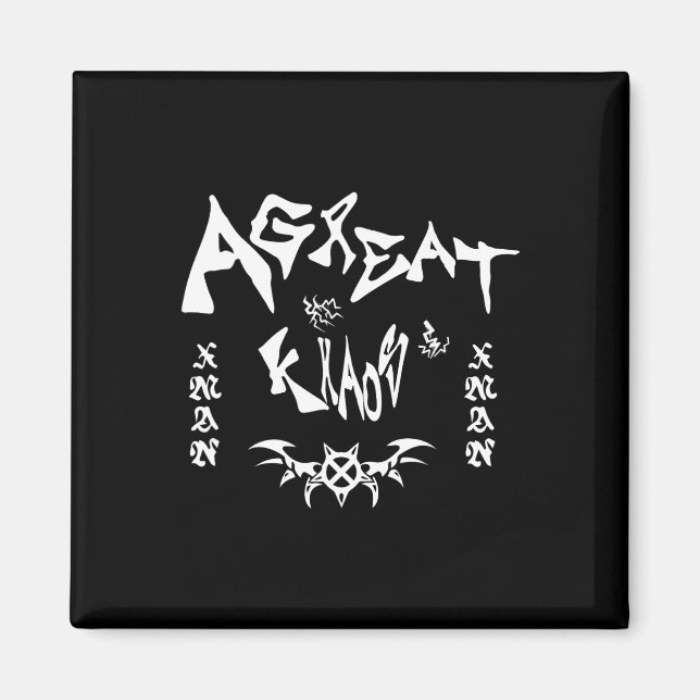 Ken Carson Merch Design Agc  Magnet (Front)