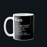 KEN Definition Personalised Name Funny Birthday Gi Coffee Mug<br><div class="desc">KEN Definition Personalised Name Funny Birthday Gift Idea</div>