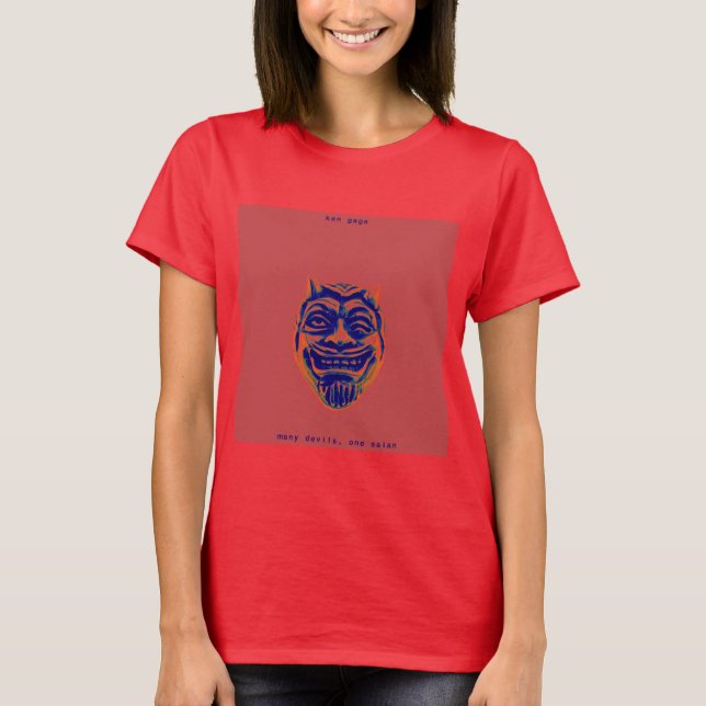 Ken Gage Man Devils, One Satan T-Shirt (Front)