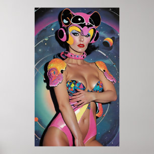 Ken Gage New Year's Eve Fembot 123123 Poster