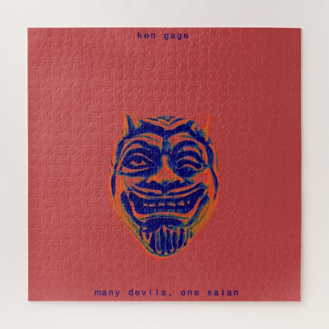 Ken Gauge Many Devils, One Satan Puzzle (Vertical)