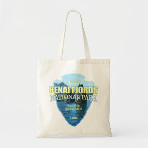 Kenai Fjords (arrowhead) Tote Bag