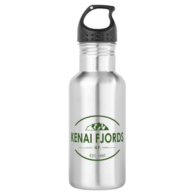 Kenai Fjords National Park 532 Ml Water Bottle (Front)