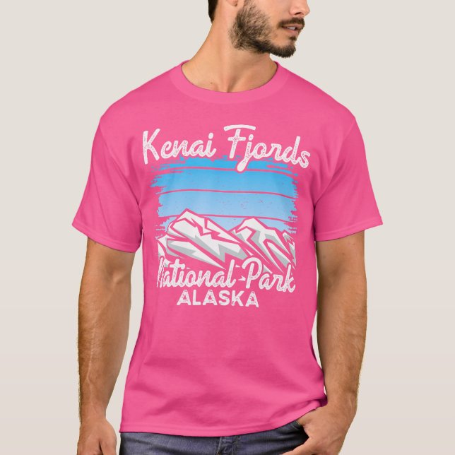 Kenai Fjords National Park Alaska Explore Nature H T-Shirt (Front)