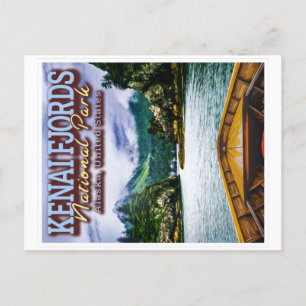 KENAI FJORDS NATIONAL PARK - ALASKA UNITED STATES POSTCARD
