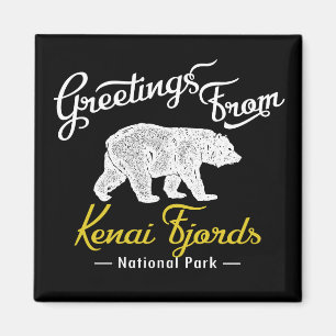 Kenai Fjords National Park Bear Magnet