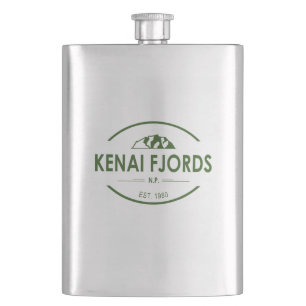 Kenai Fjords National Park Hip Flask