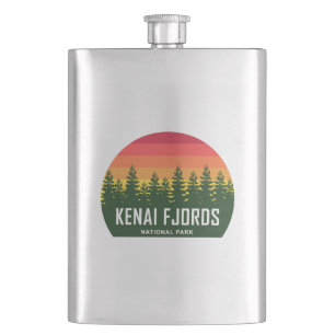 Kenai Fjords National Park Hip Flask