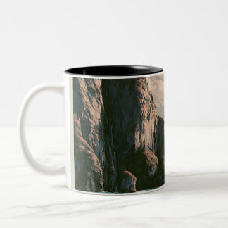 Kenai Fjords National Park in Alask Scenic Artwork Two-Tone Coffee Mug