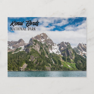 Kenai Fjords National Park Landscape Postcard