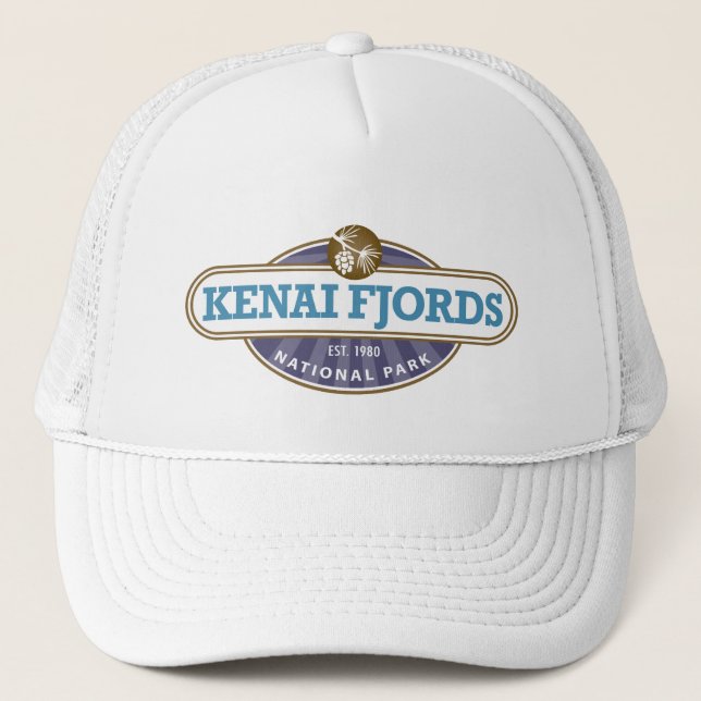 Kenai Fjords National Park Trucker Hat (Front)