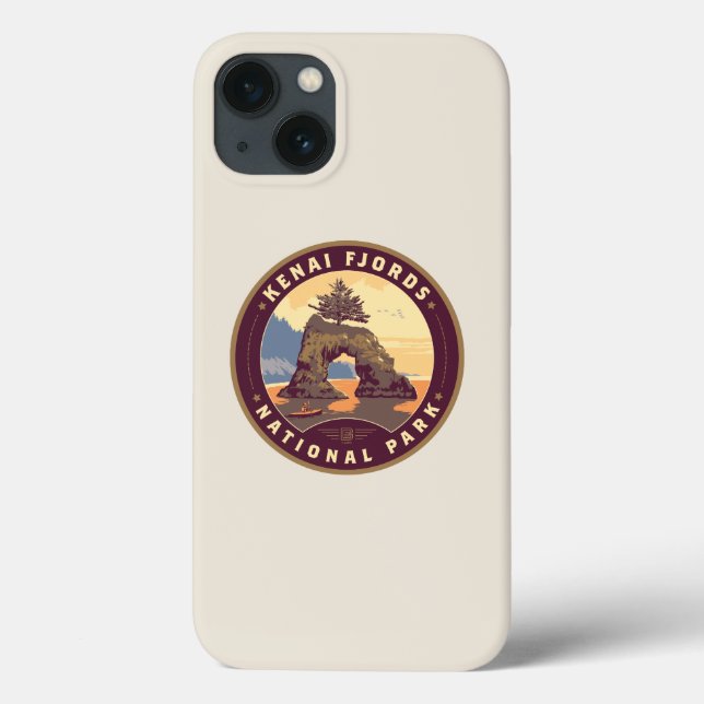 Kenai Fjords National Parks Case-Mate iPhone Case (Back)