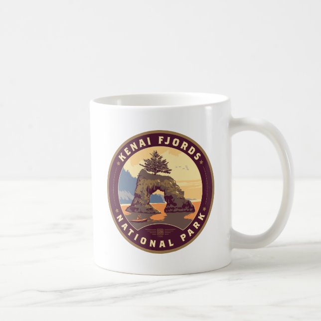 Kenai Fjords National Parks Coffee Mug (Right)