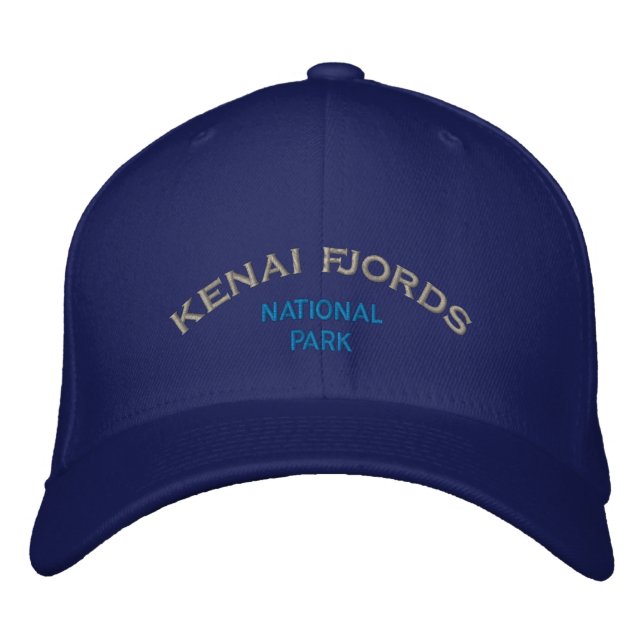 Kenai Fjords National Parks Embroidered Hat (Front)