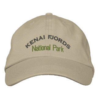 Kenai Fjords National Parks Embroidered Hat