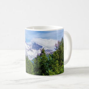 Kenai Fjords Snowy Mountains Coffee Mug