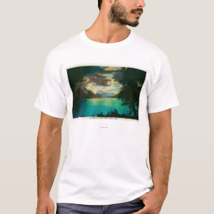 Kenai Lake, Alaska with Storm Gathering T-Shirt