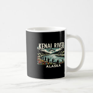 Kenai River Alaska Ak Salmon Fishing Nature Lovers Coffee Mug