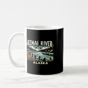Kenai River Alaska Ak Salmon Fishing Nature Lovers Coffee Mug