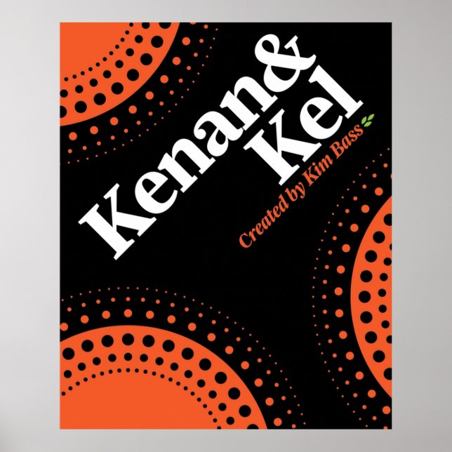 Kenan Kel  Orange Soda Style Design  Nickelodeon Poster (Front)