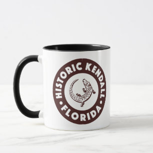 Kendall Florida Circle - Brown  Mug