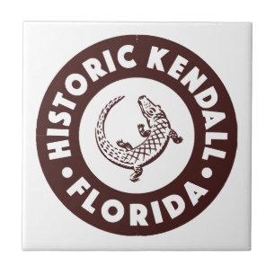 Kendall Florida Circle - Brown Tile