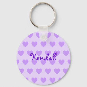 Kendall in Purple Key Ring