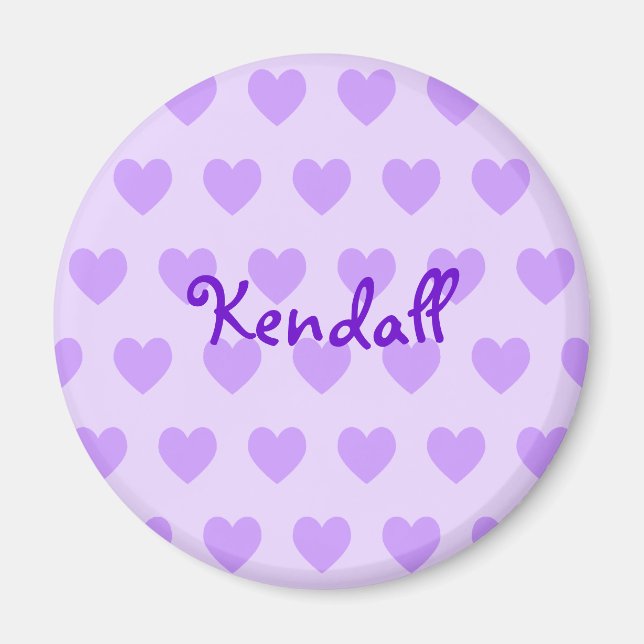 Kendall in Purple Magnet (Front)