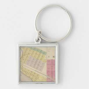 Kendall, Morganville, Silver, Idana, Kansas Key Ring