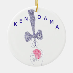 KENDAMA CERAMIC TREE DECORATION