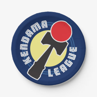 Kendama League Paper Plate