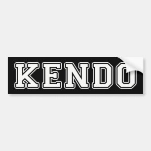 Kendo Bumper Sticker