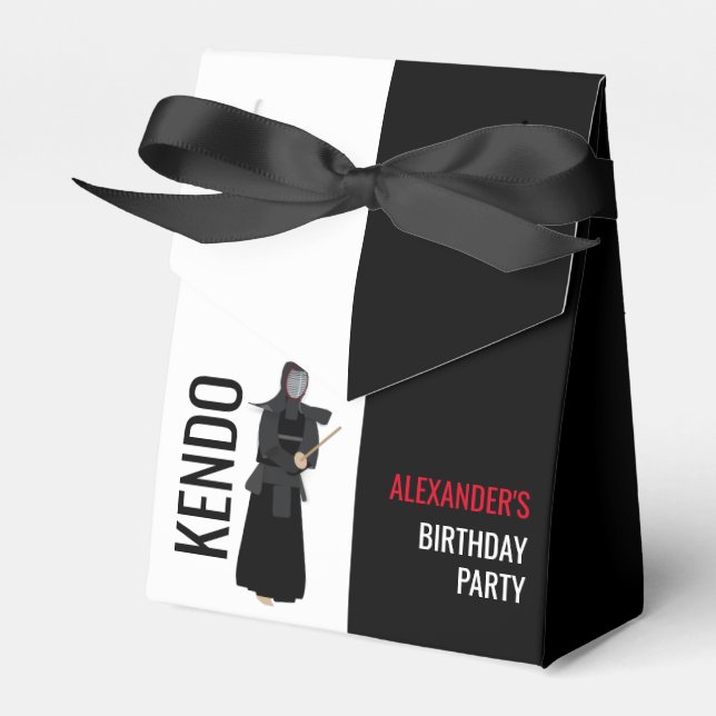 Kendo Favour Box (Front Side)