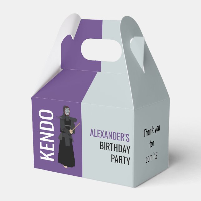 Kendo Favour Box (Front Side)