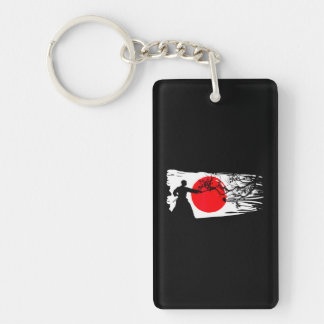 Kendo Japanese Martial Arts Kenjutsu Kendoka Key Ring