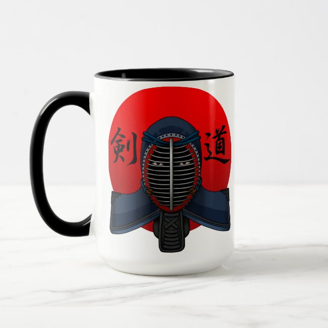 Kendo men2 mug (Left)
