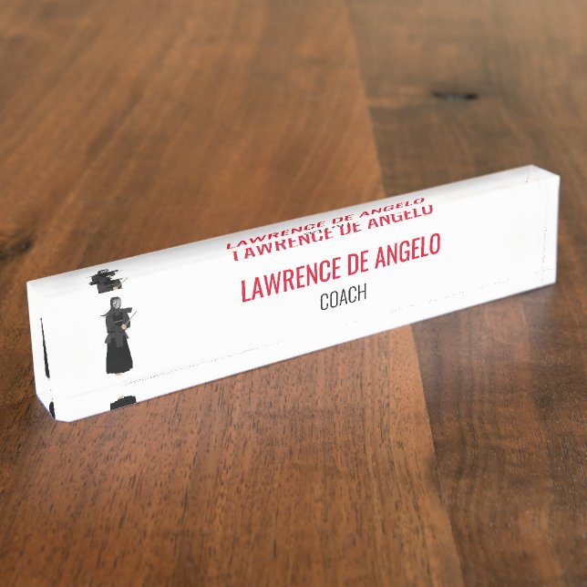 Kendo Nameplate (Side)