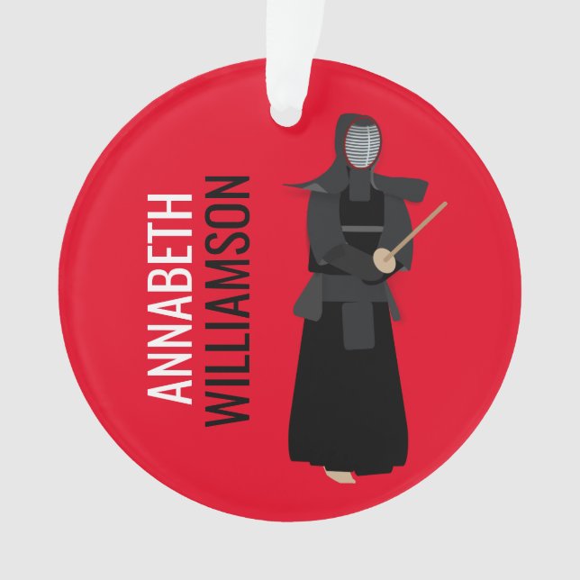 Kendo Ornament (Front)