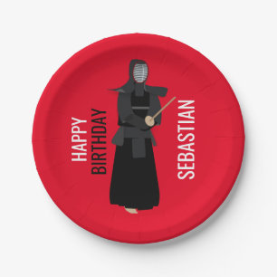 Kendo Paper Plate