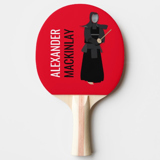 Kendo Ping Pong Paddle (Front)