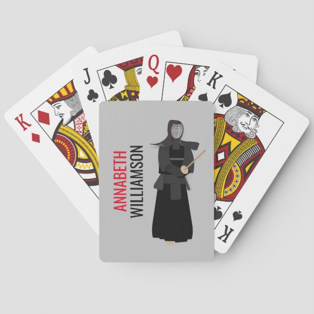 Kendo Playing Cards (Back)
