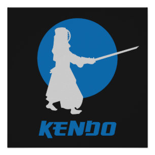 Kendo Sword Martial Arts Poster