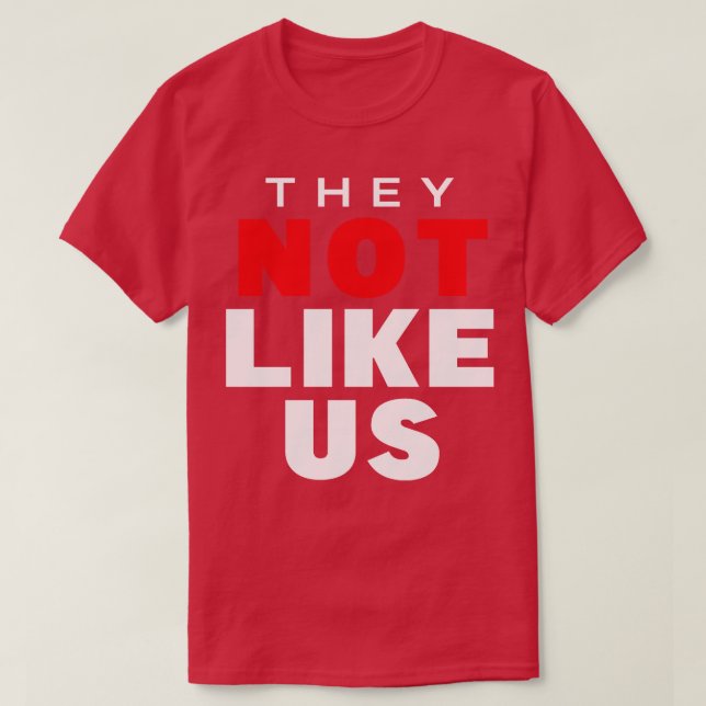 Kendrick Lamar Not Like Us Song TShirt 1 (Design Front)